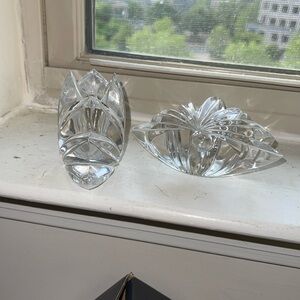Elegant Crystal Decorative Pieces